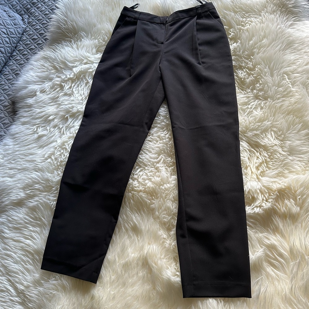 NWT Topshop Women's Black Cropped Pants